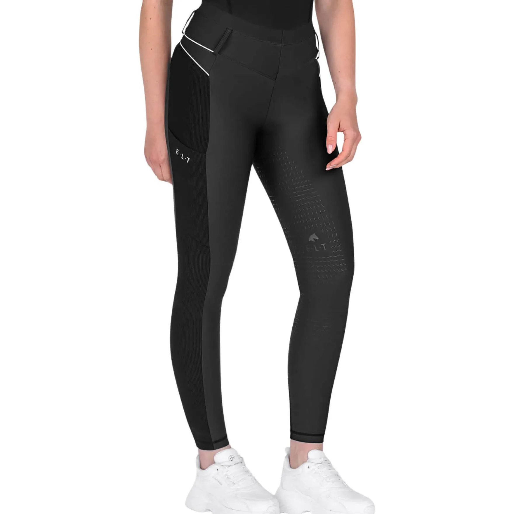 Reitleggings Damen Susann, Vollbesatz, Full-Grip, High Waist