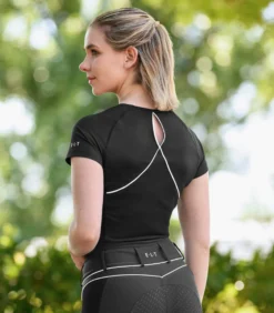 Reitleggings Damen Susann, Vollbesatz, Full-Grip, High Waist