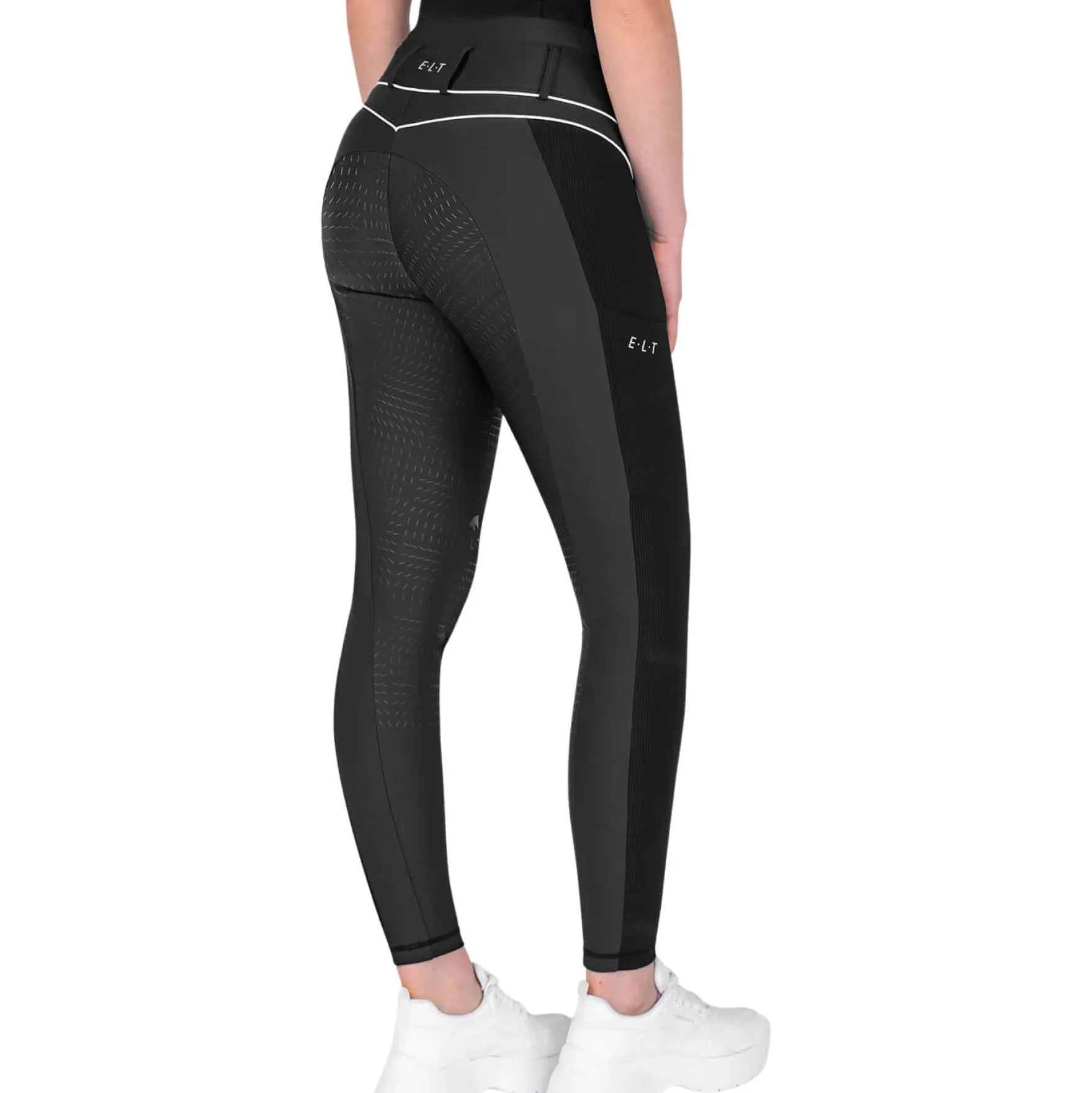 Reitleggings Damen Susann, Vollbesatz, Full-Grip, High Waist