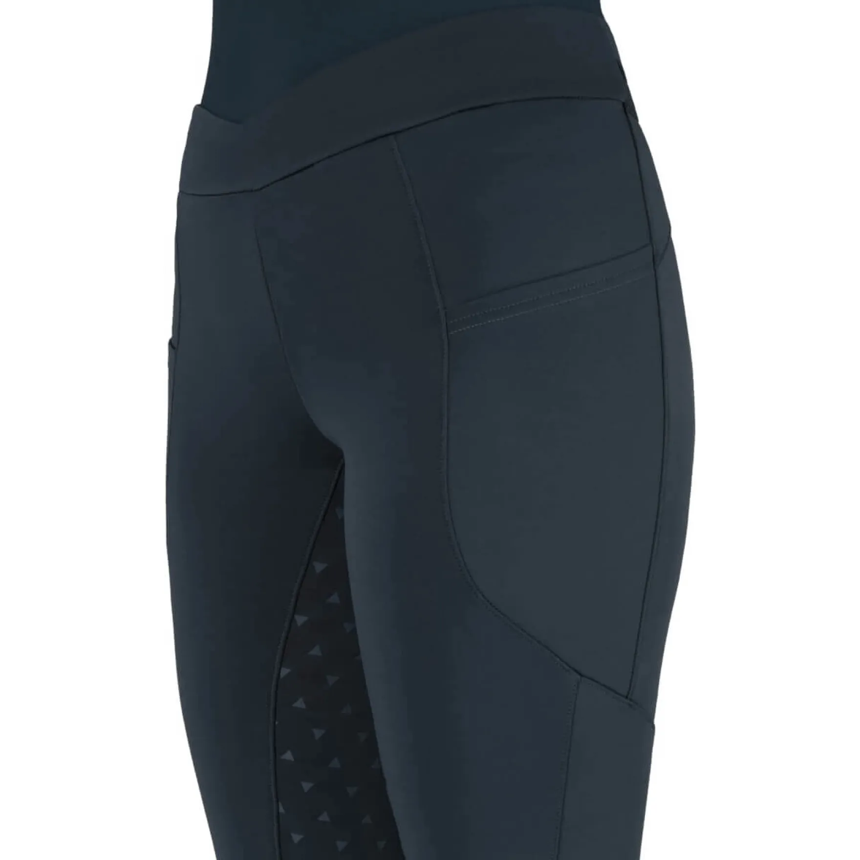Reitleggings Damen Teddie HW25, Vollbesatz, Full-Grip