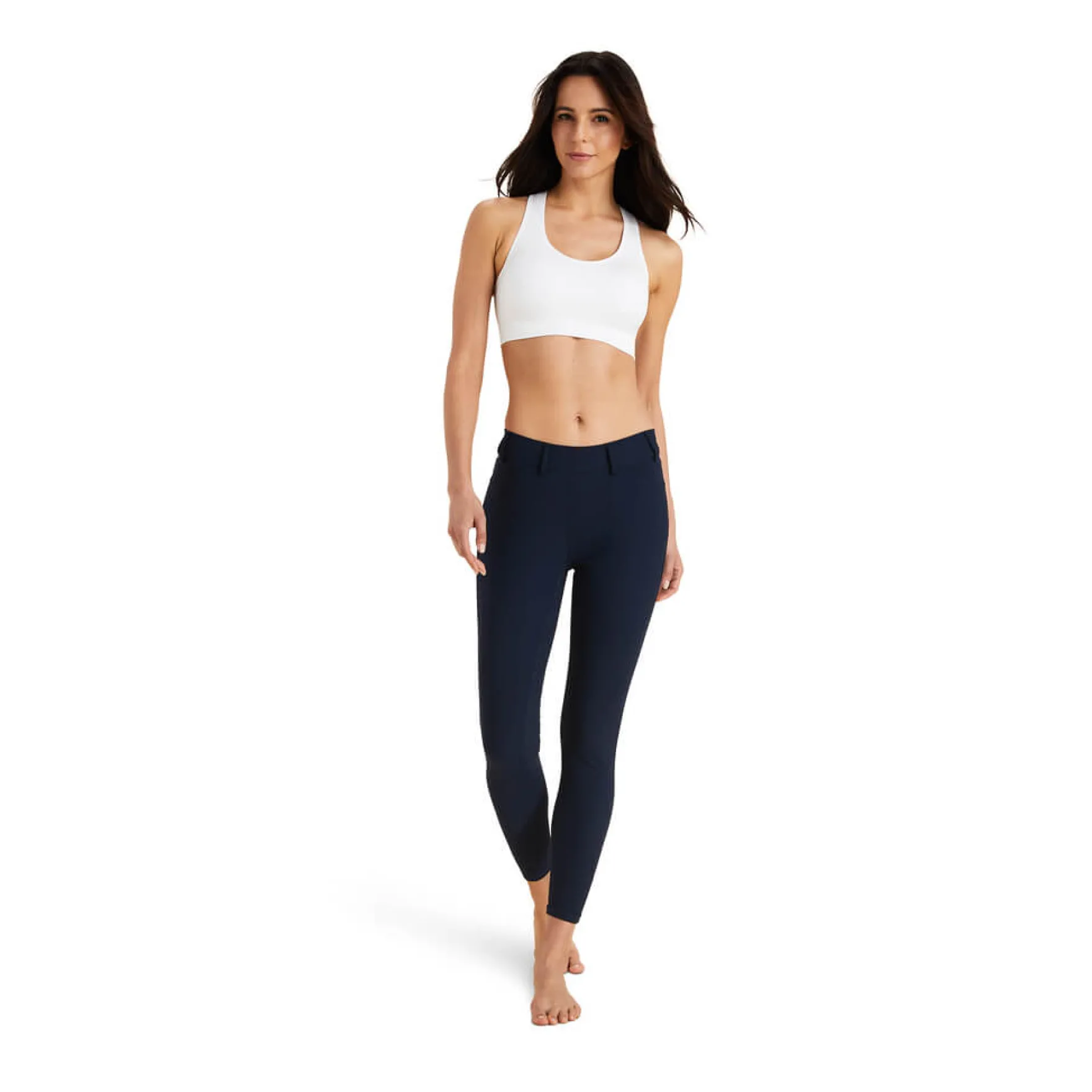 Reitleggings Damen Tri Factor FS23, Vollbesatz, Full-Grip