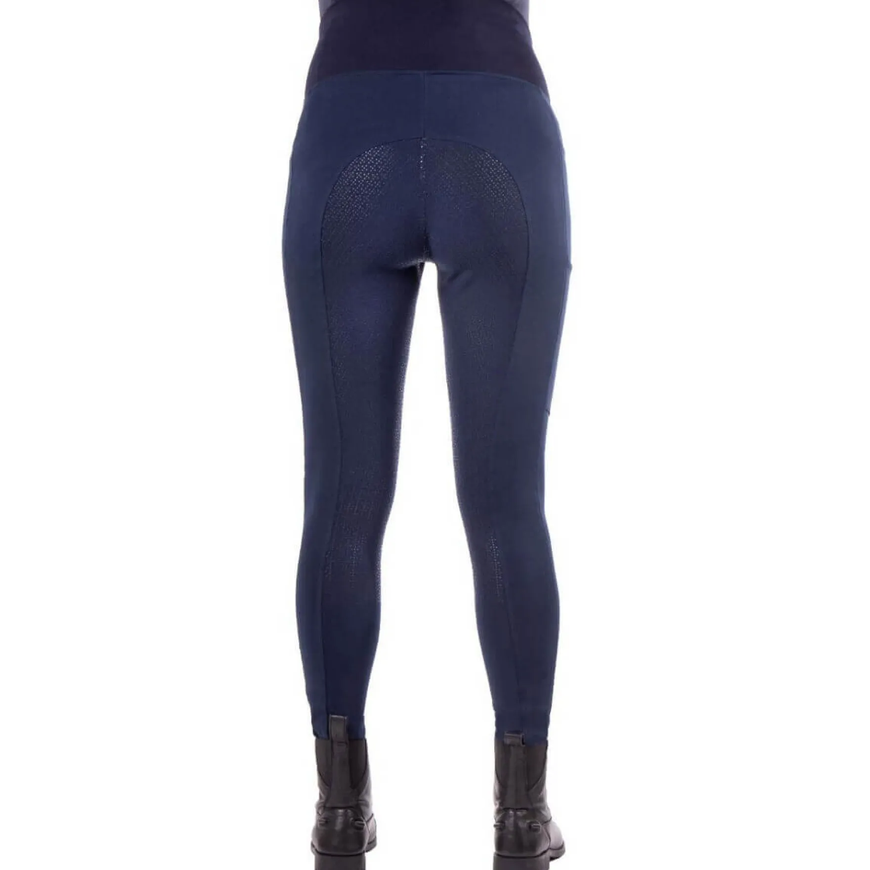 Reitleggings Damen Umstandslegging, Vollbesatz, Full-Grip