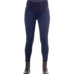 Reitleggings Damen Umstandslegging, Vollbesatz, Full-Grip
