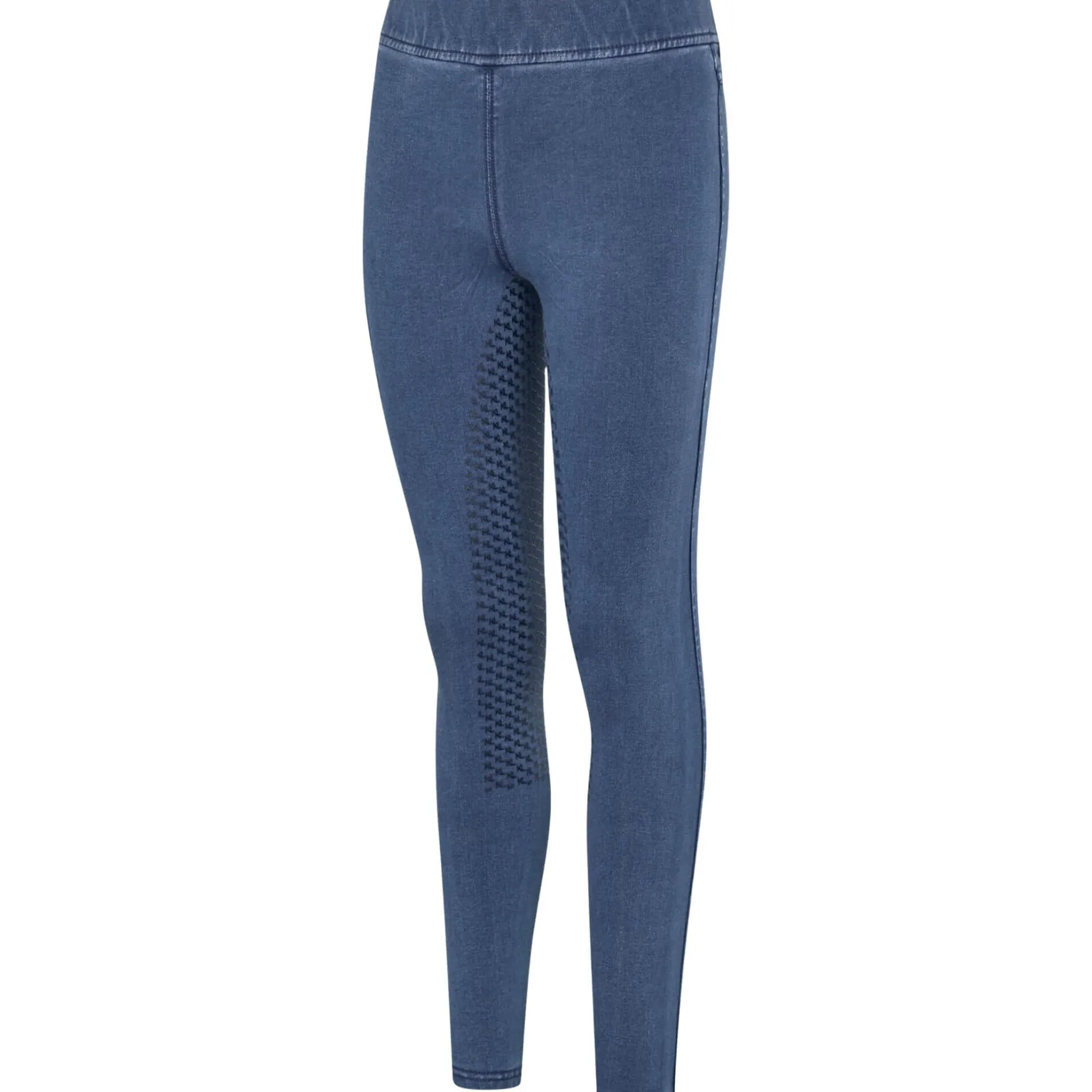 Reitleggings Kids KLMila HW25, Vollbesatz, Full-Grip, Jeansreitleggings