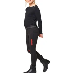 Reitleggings Kids Reggings R1, Kniebesatz, Knee-Grip