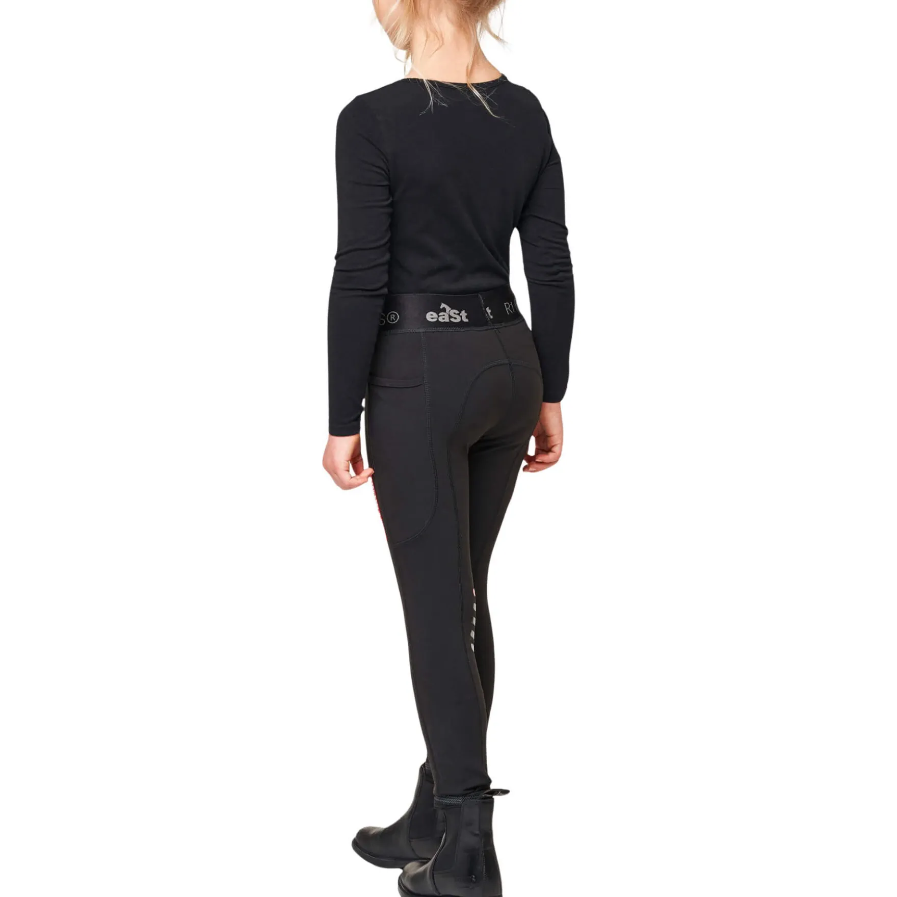 Reitleggings Kids Reggings R1, Kniebesatz, Knee-Grip