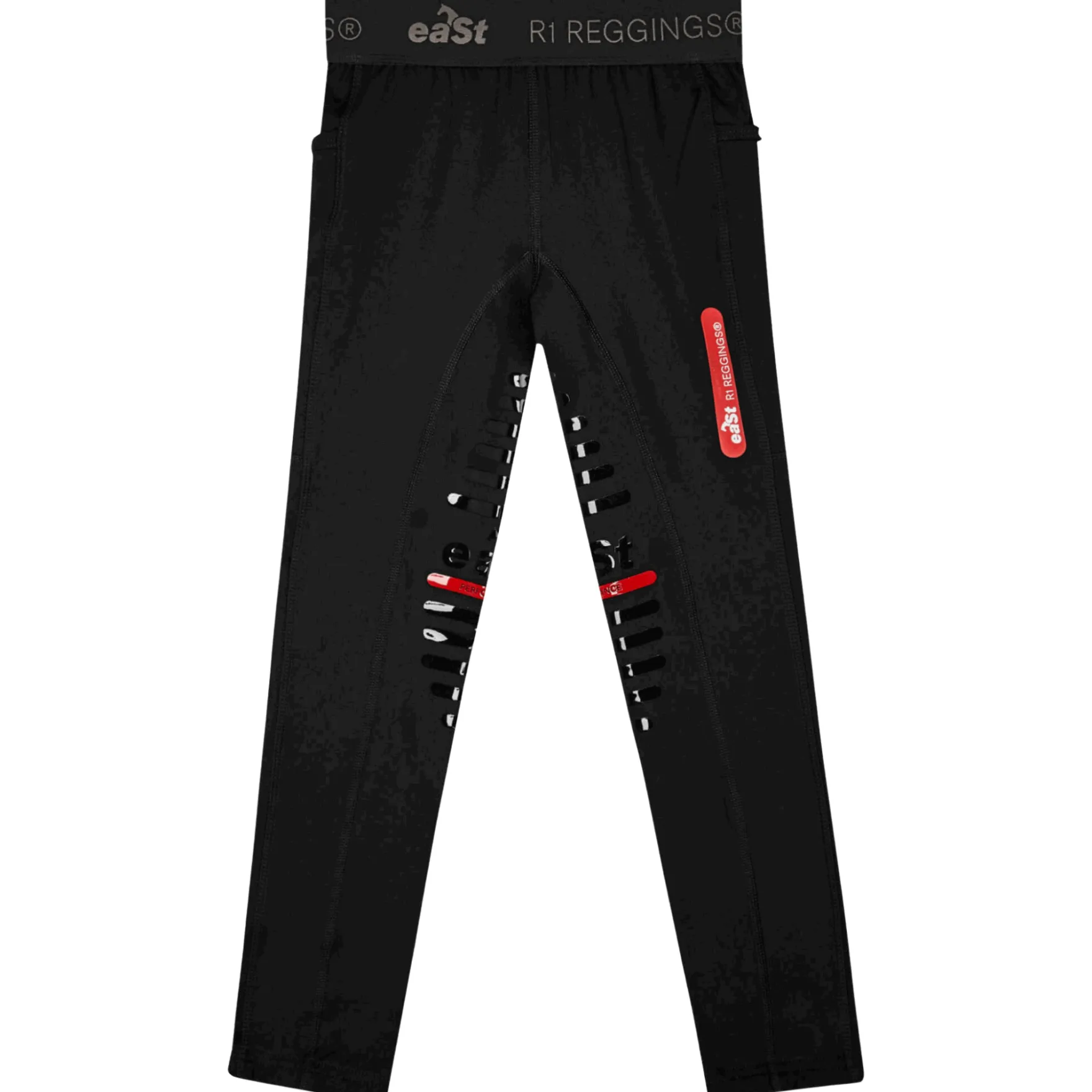 Reitleggings Kids Reggings R1, Kniebesatz, Knee-Grip