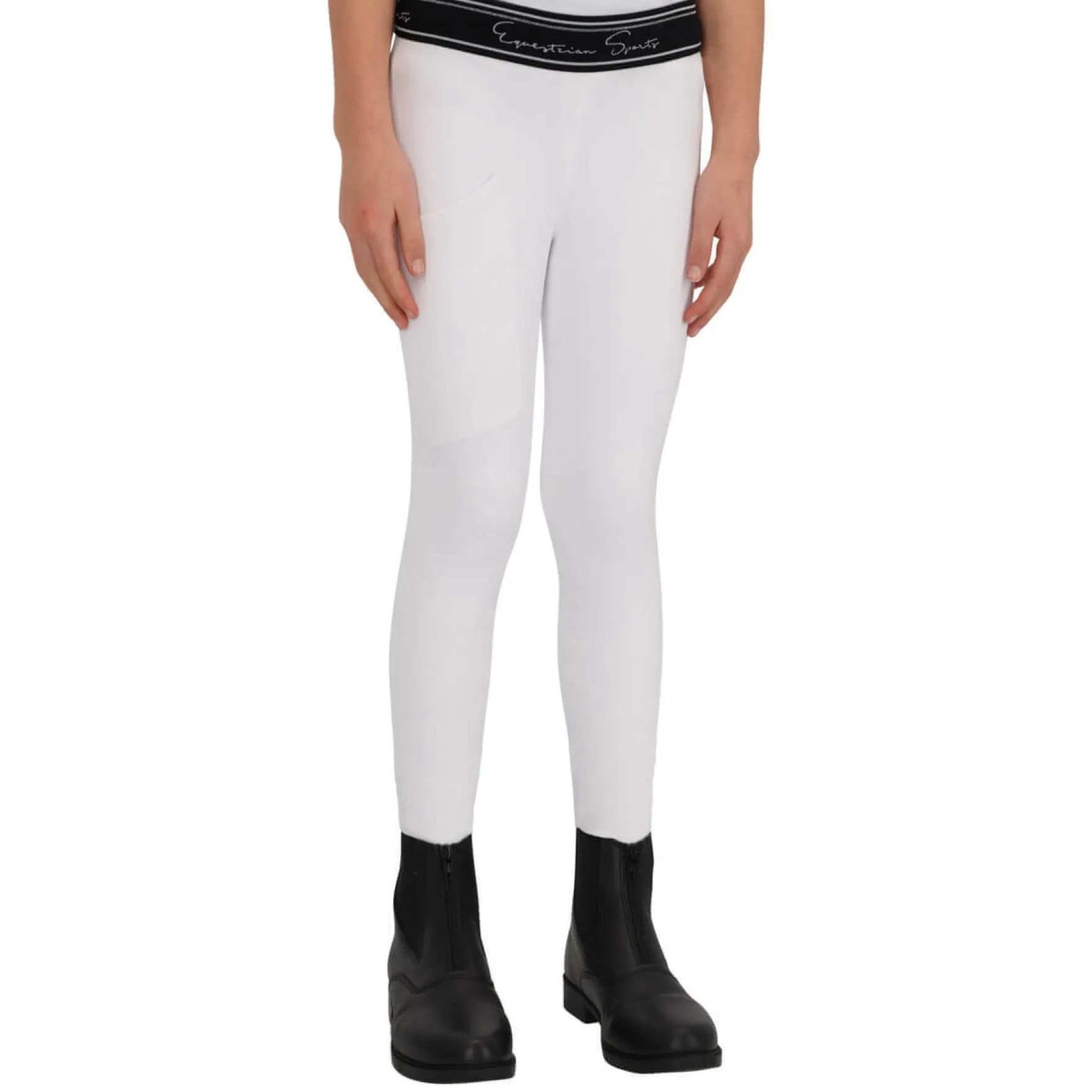 Reitleggings Kinder Eden, Vollbesatz, Full-Grip, Turnierreitleggings
