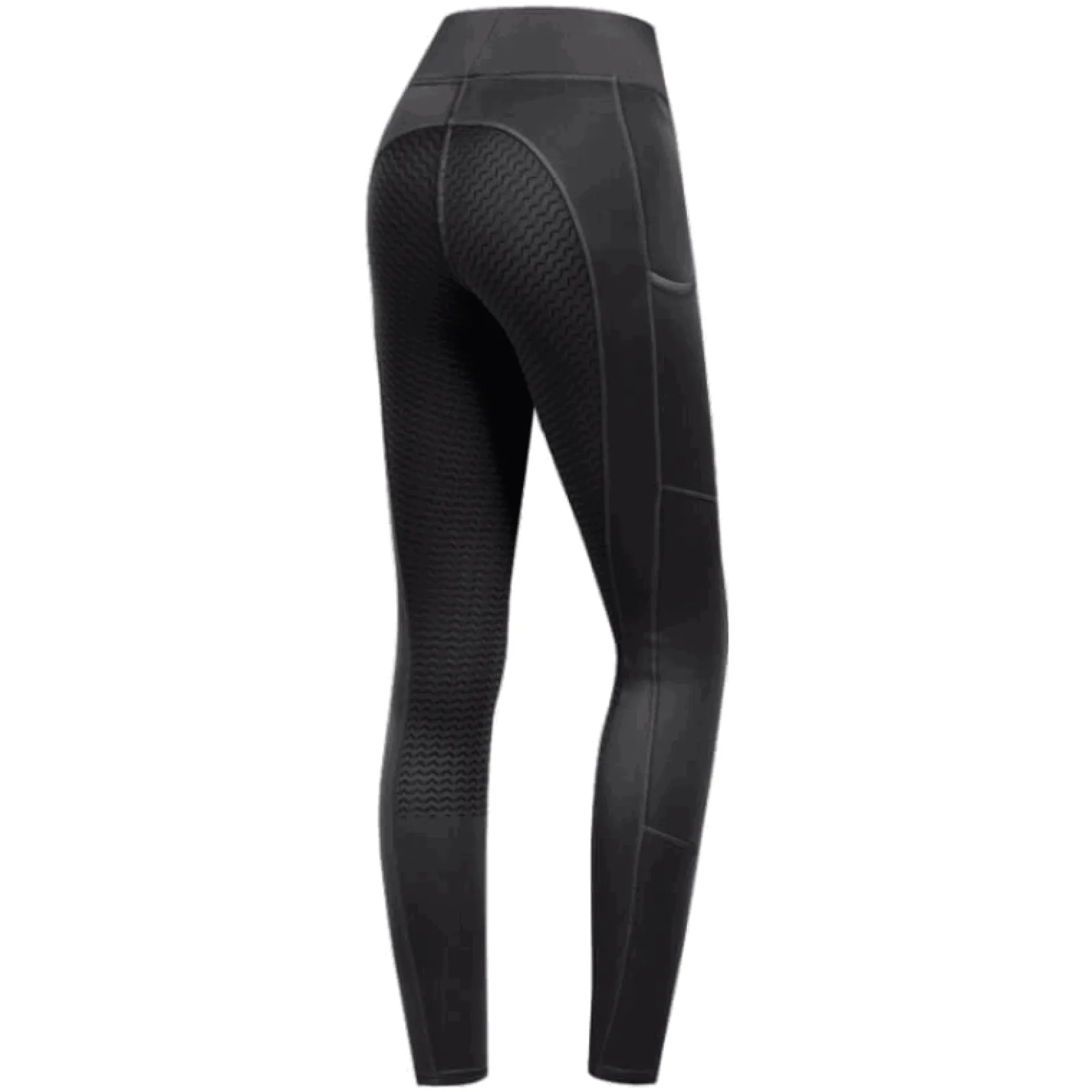 Reitleggings Kinder Ella, Vollbesatz, Full-Grip, Thermoreitleggings, Winterreitleggings