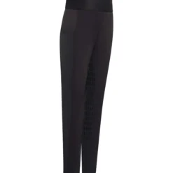 Reitleggings Kinder IRHBasic, Vollbesatz, Full-Grip, High Waist