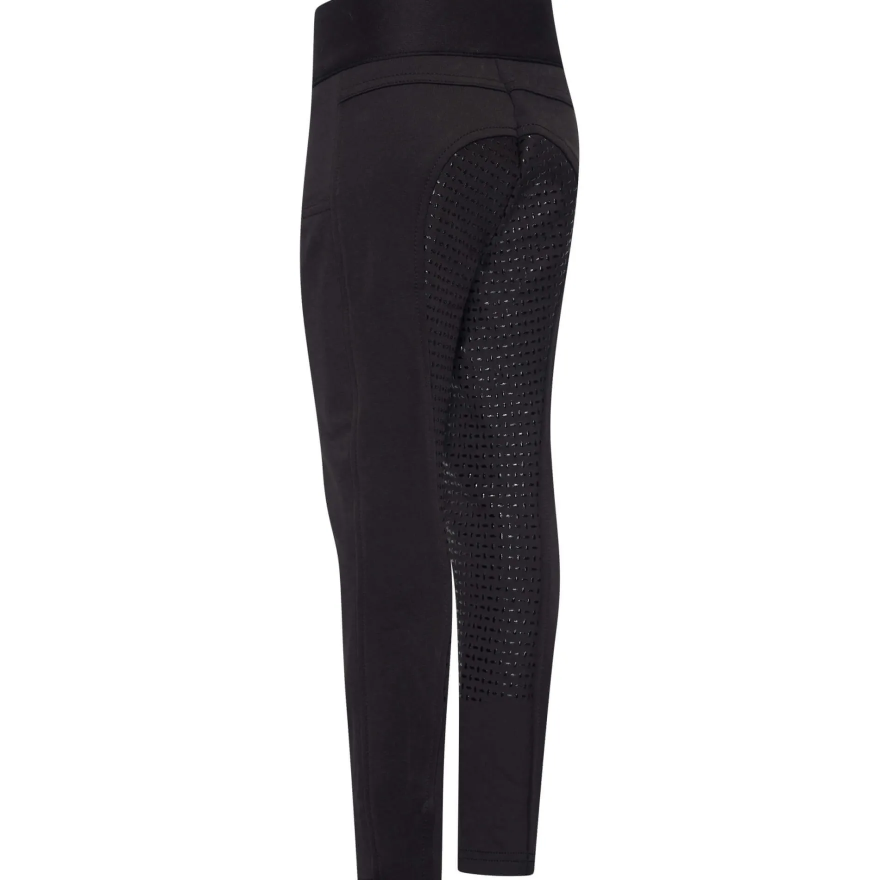 Reitleggings Kinder IRHTessy, Vollbesatz, Full-Grip, High Waist