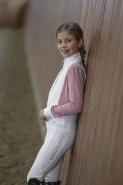Reitleggings Kinder KLAlexis HW26, Vollbesatz, Full-Grip, Winterreitleggings