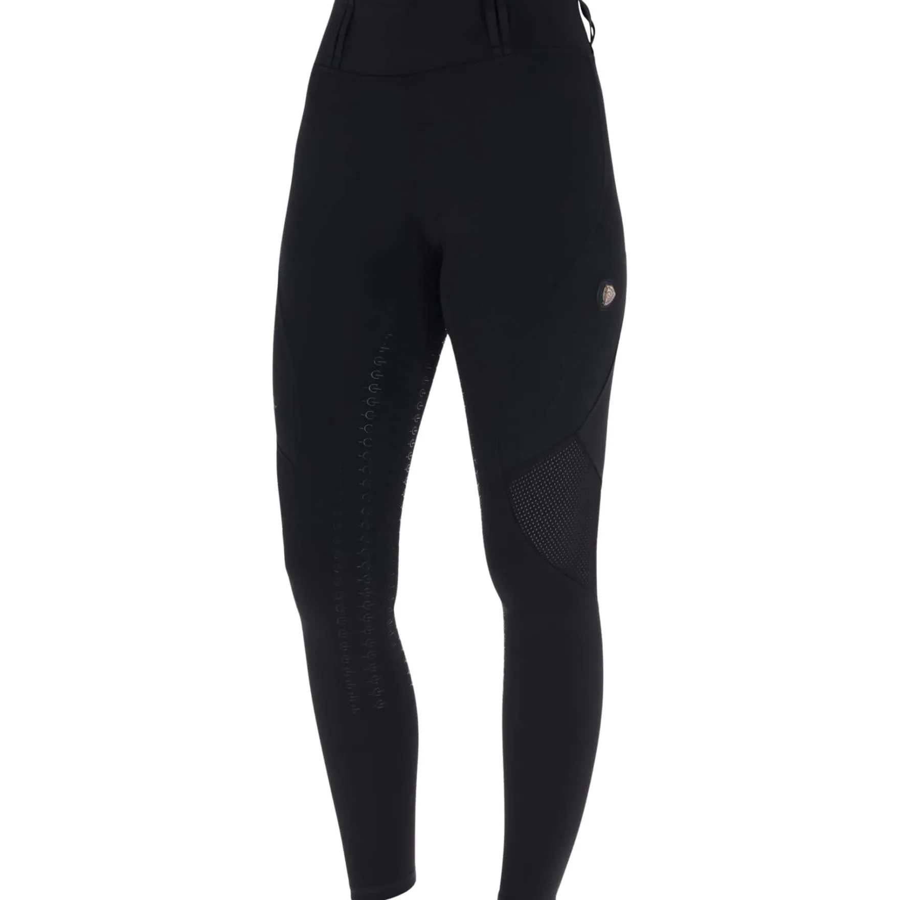 Reitleggings Kinder Mesh FS26, Vollbesatz, Full-Grip, Turnierreitleggings