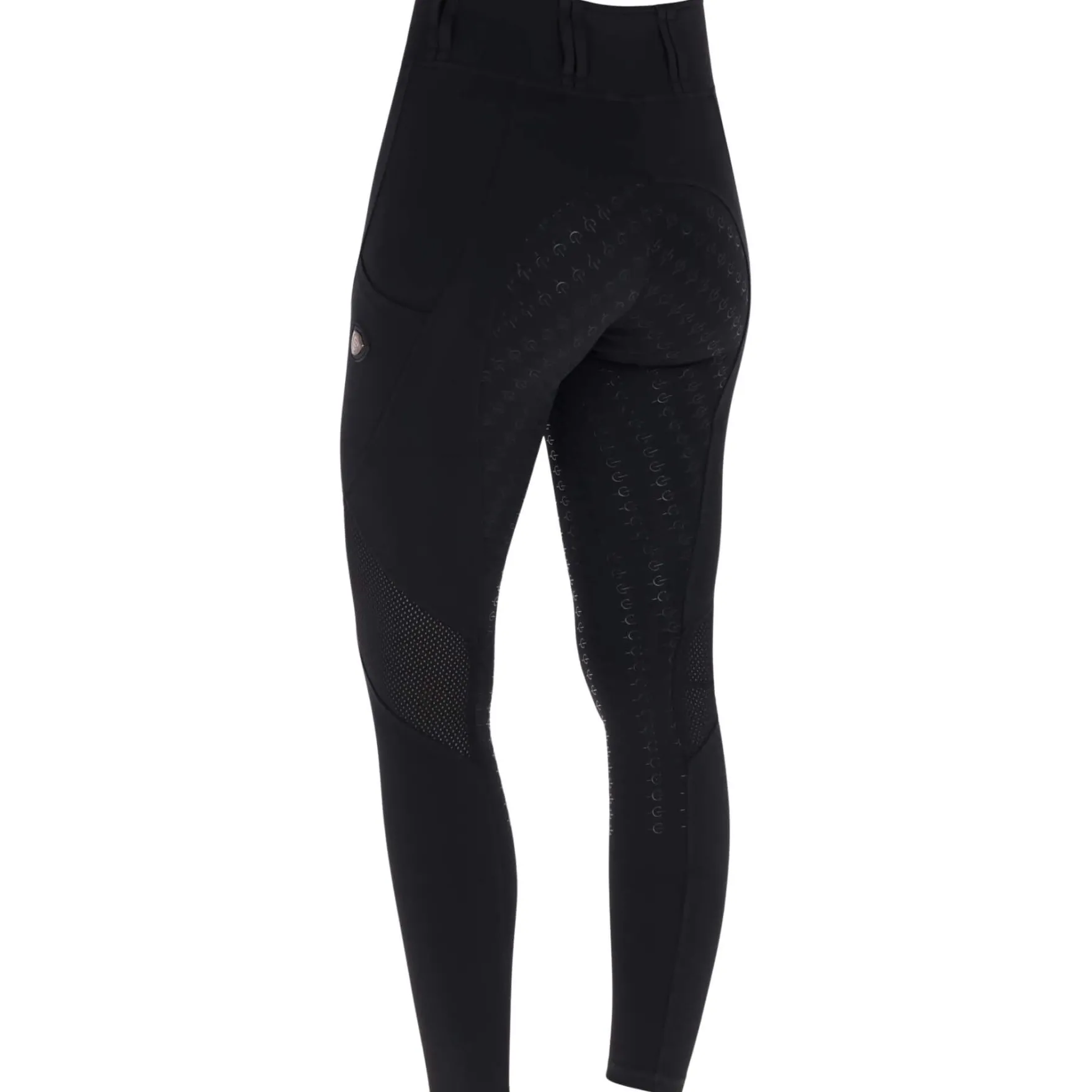 Reitleggings Kinder Mesh FS26, Vollbesatz, Full-Grip, Turnierreitleggings