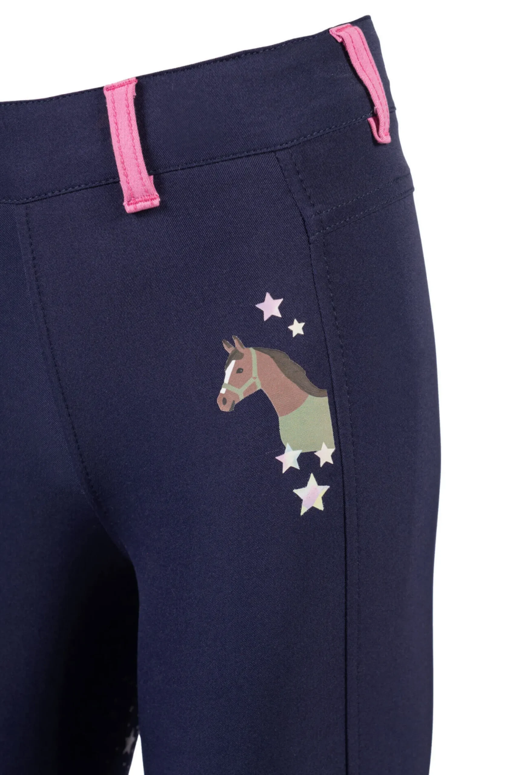 Reitleggings Kinder Pony Dream II, Vollbesatz, Full-Grip
