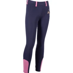 Reitleggings Kinder Pony Dream II, Vollbesatz, Full-Grip