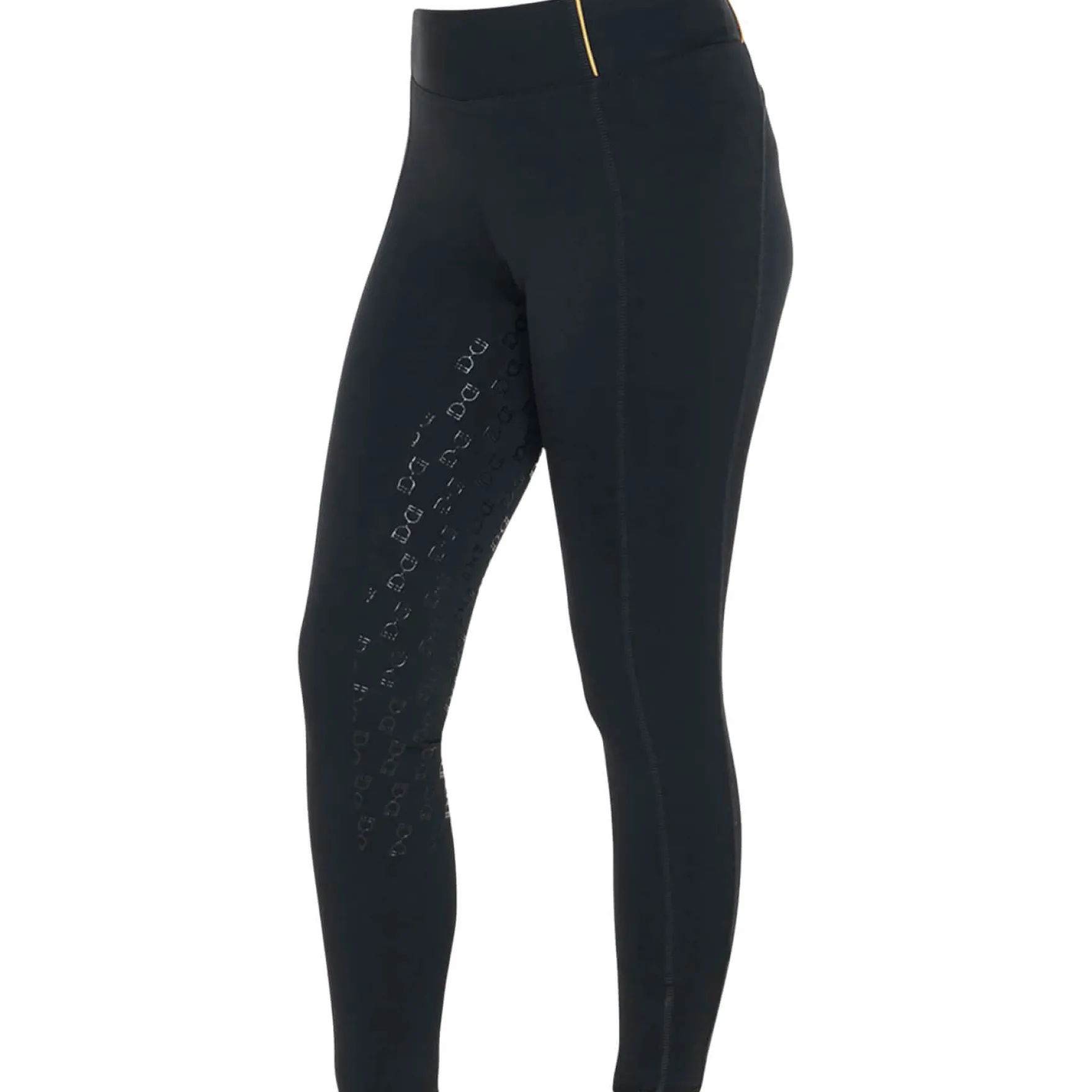 Reitleggings Mädchen Fleece Lining, Vollbesatz, Full-Grip, High Waist, Winterrreitleggings