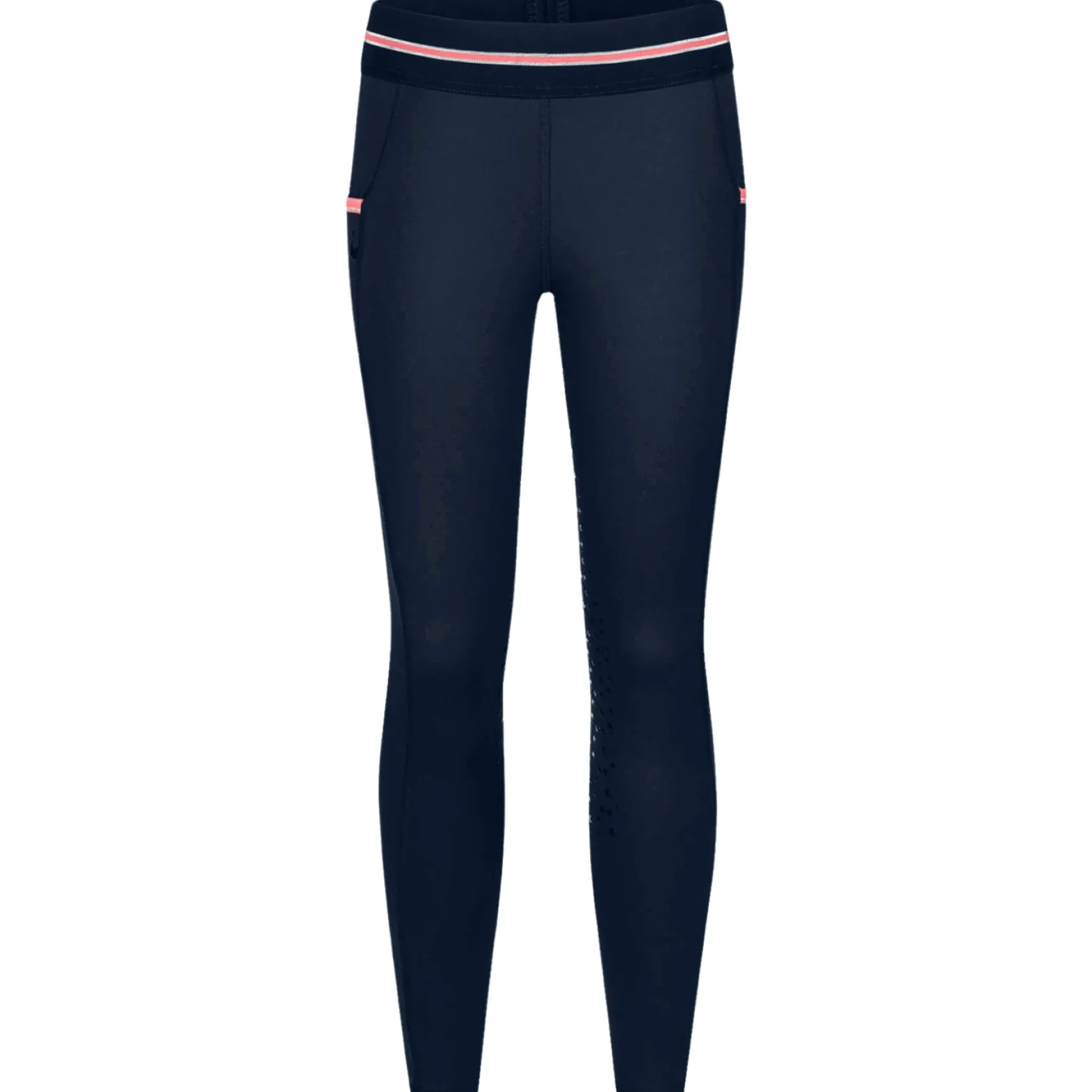Reitleggings Mädchen Lucky Leni Thermo, Winterreitleggings, Vollbesatz, Full-Grip