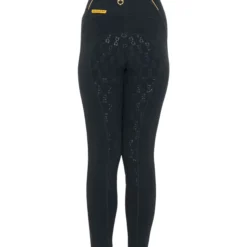 Reitleggings Mädchen Slim Fit FS26, Vollbesatz, Full-Grip, High Waist