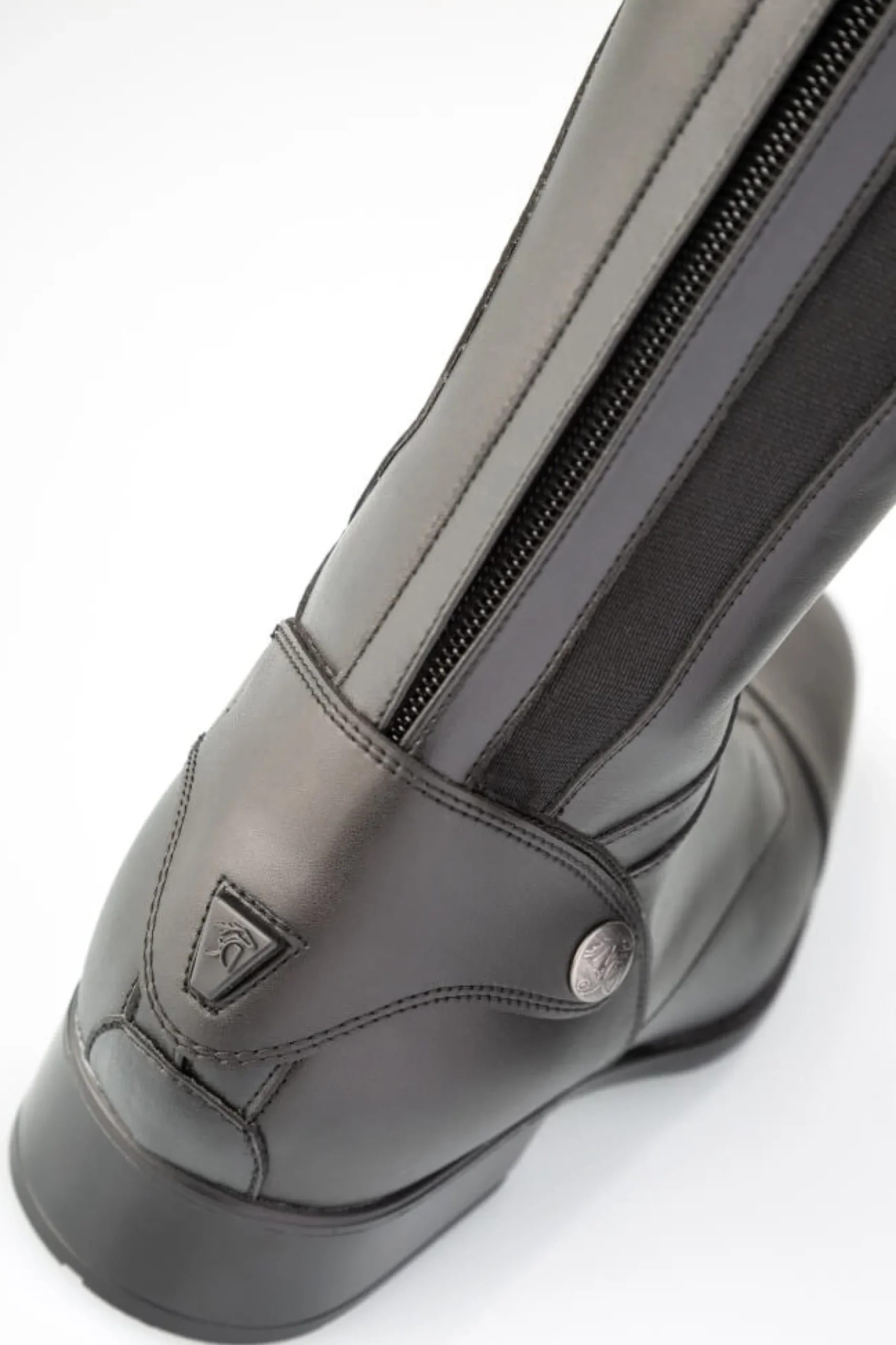 Reitstiefel Advance, Lederreitstiefel, Damen, Herren, Absolute Black