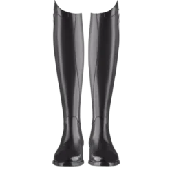 Reitstiefel Aries, Lederreitstiefel, Damen, Herren, Schwarz