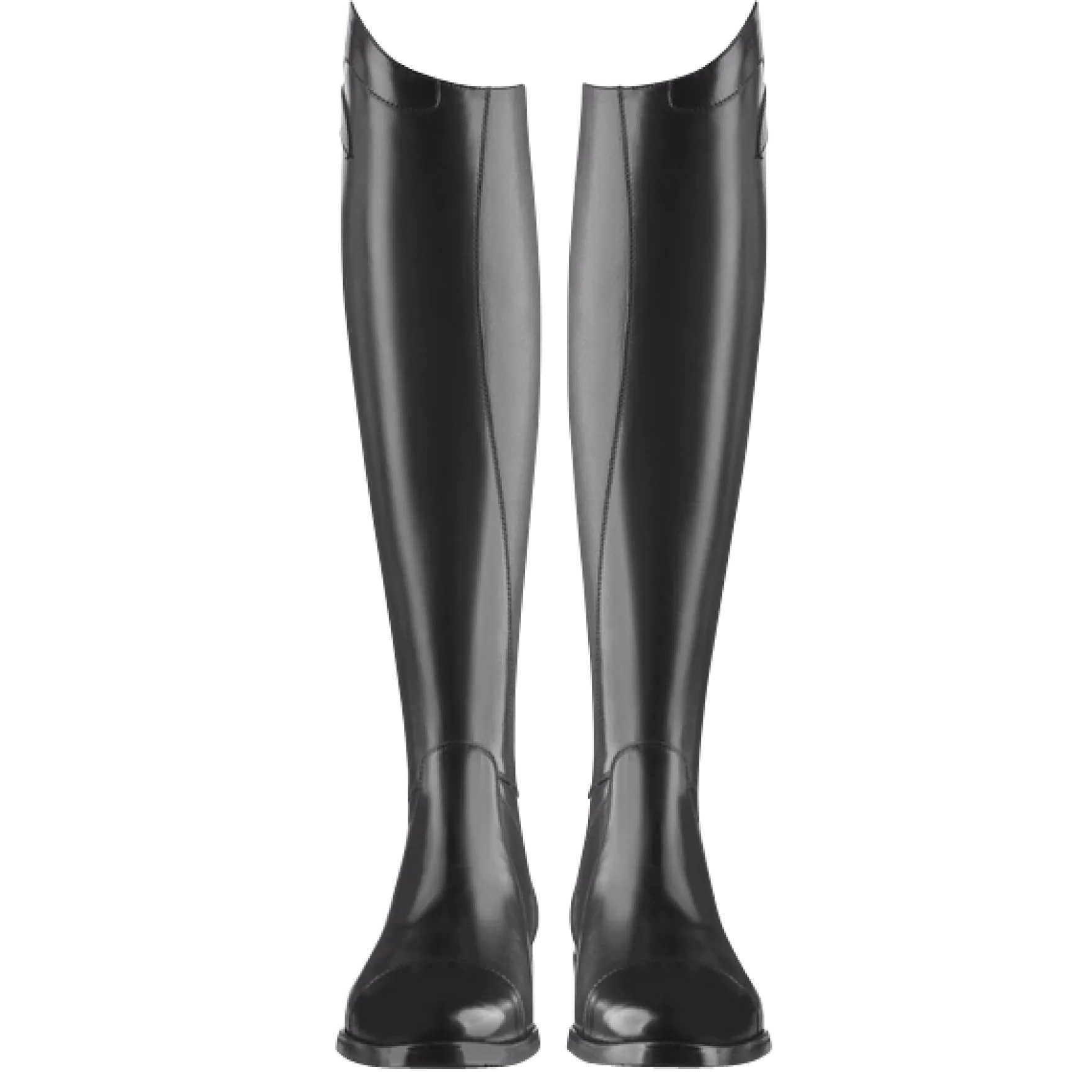 Reitstiefel Aries, Lederreitstiefel, Damen, Herren, Schwarz