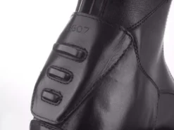 Reitstiefel Aries, Lederreitstiefel, Damen, Herren, Schwarz