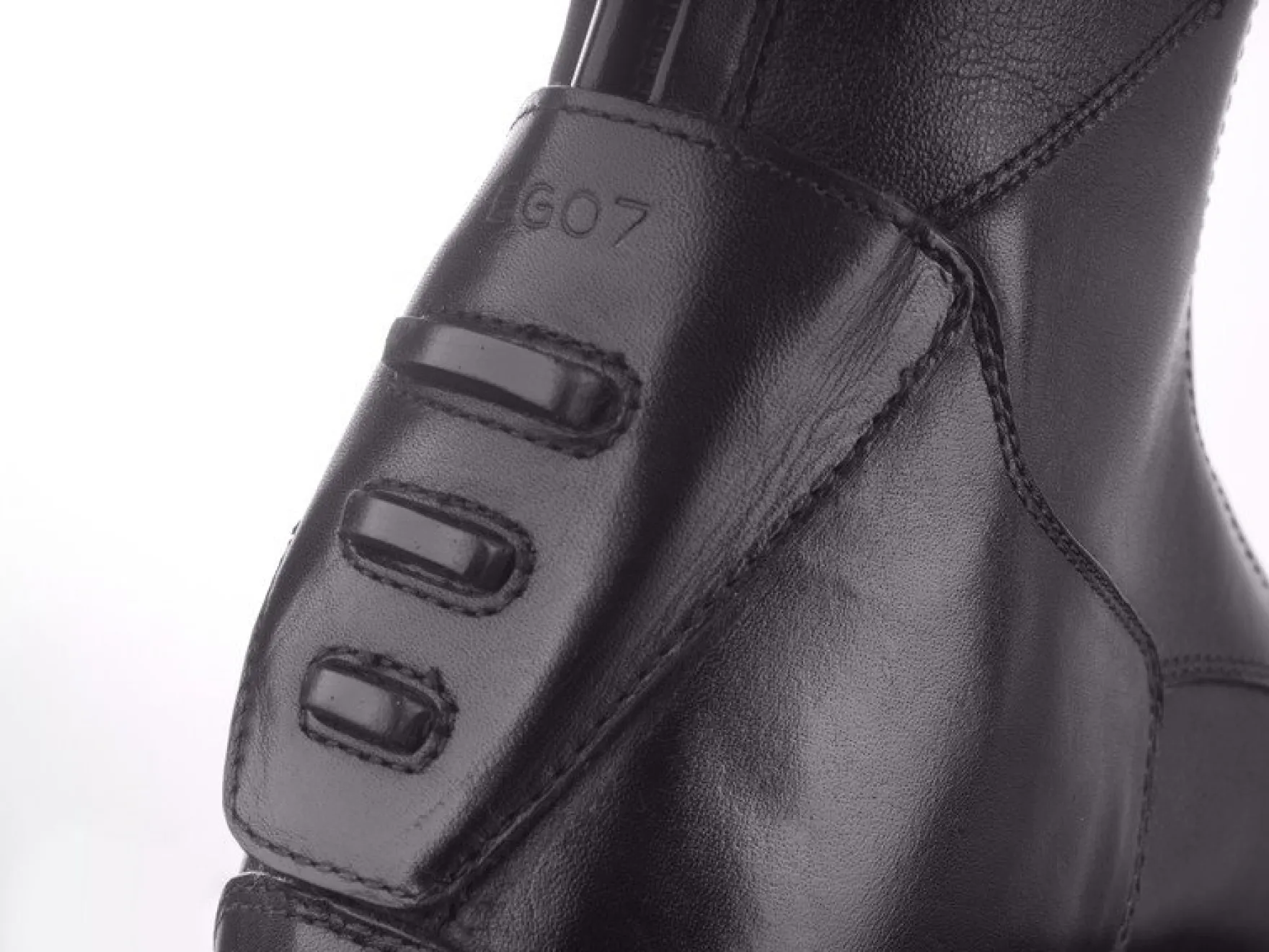 Reitstiefel Aries, Lederreitstiefel, Damen, Herren, Schwarz