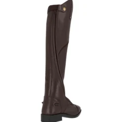 Reitstiefel Damen Tamar, Lederreitstiefel, Braun