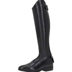 Reitstiefel Eclipse, Lederreitstiefel, Damen, Herren, Schwarz