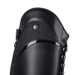 Reitstiefel Hailey Junior, Lederreitstiefel, Mädchen, Damen, Schwarz