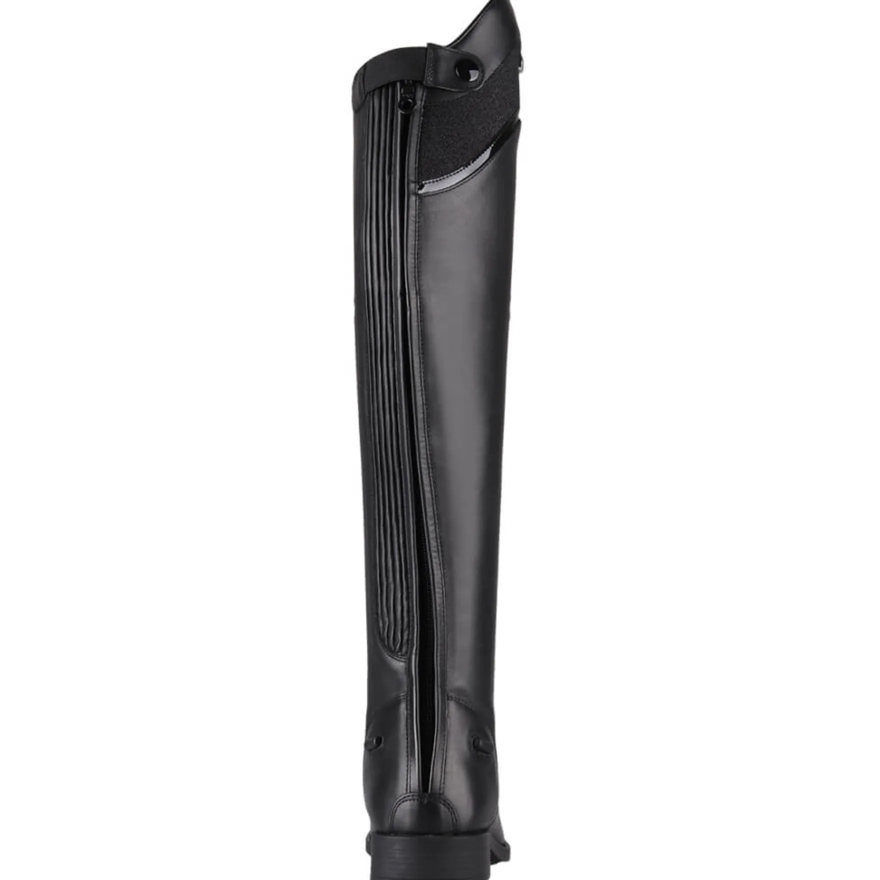 Reitstiefel Hailey Junior, Lederreitstiefel, Mädchen, Damen, Schwarz