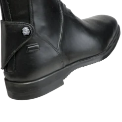 Reitstiefel Harley, Lederreitstiefel, Damen, Herren, Schwarz