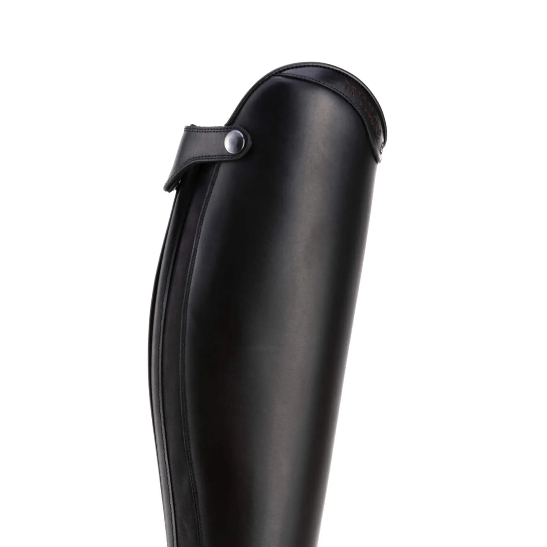 Reitstiefel Italo 02, Lederreitstiefel, Damen, Herren, Smooth Black