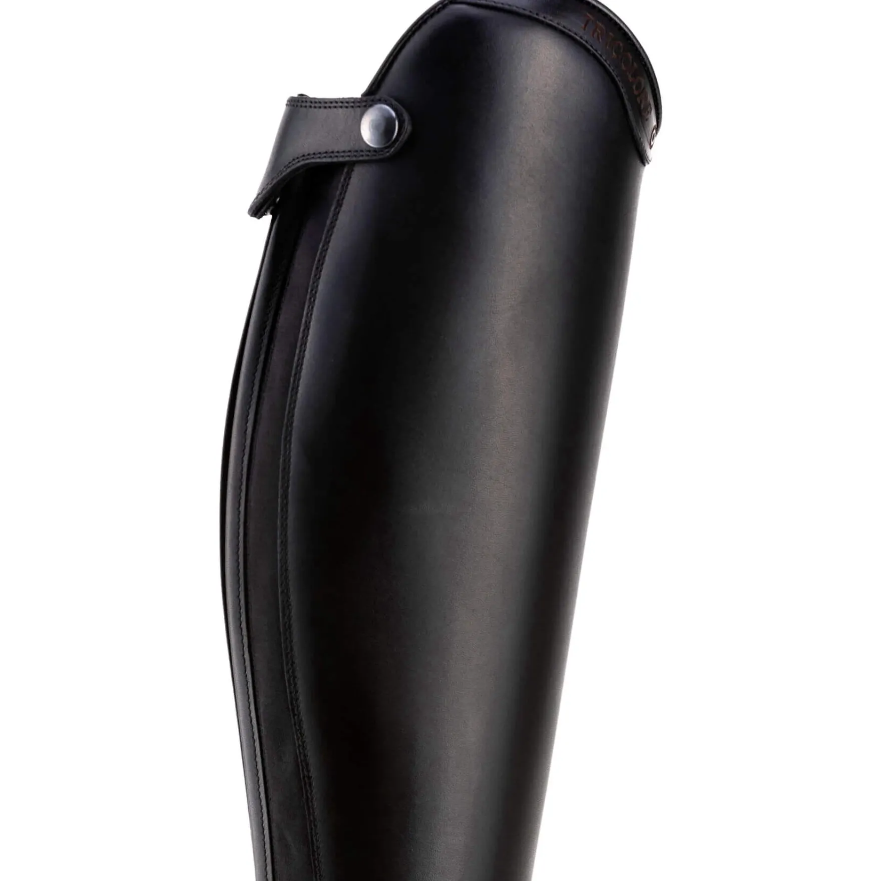Reitstiefel Italo 01, Lederreitstiefel, Damen, Herren, Smooth Black