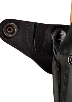 Reitstiefel Leonardo, Lederreitstiefel, Damen, Herren, Schwarz