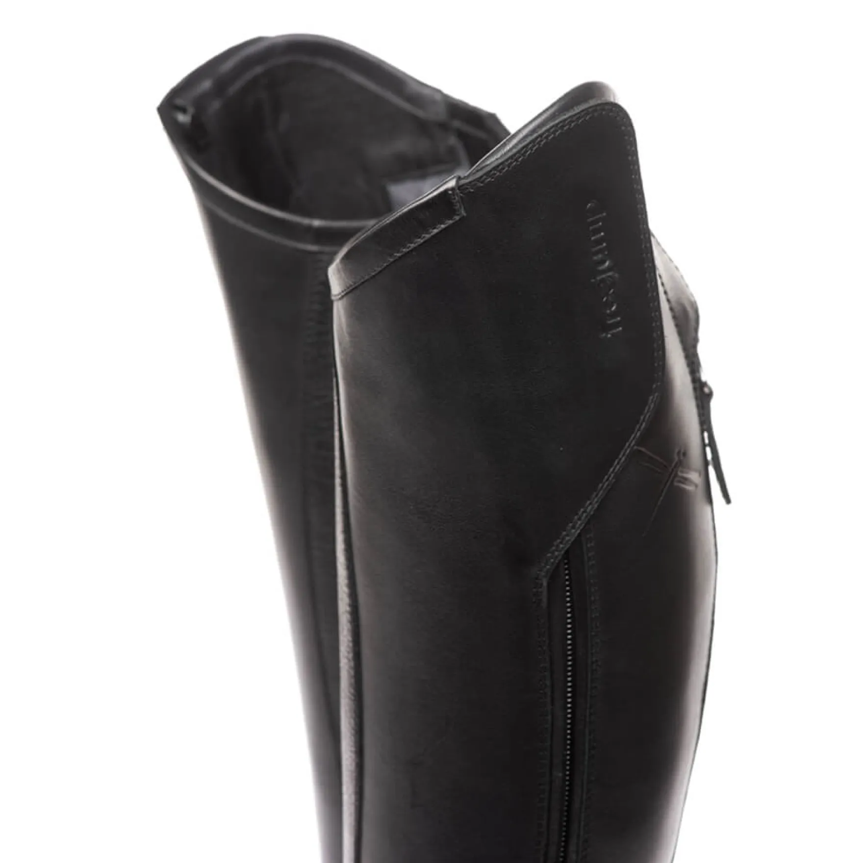 Reitstiefel Liberty One +, Lederreitstiefel, Damen, Herren, Schwarz