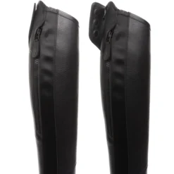 Reitstiefel Liberty One +, Lederreitstiefel, Damen, Herren, Schwarz