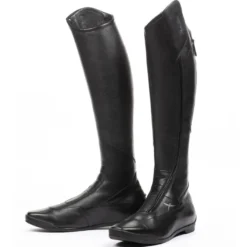 Reitstiefel Liberty One +, Lederreitstiefel, Damen, Herren, Schwarz
