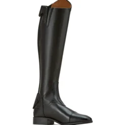 Reitstiefel Palisade Dress, Damen, Lederreitstiefel, Schwarz