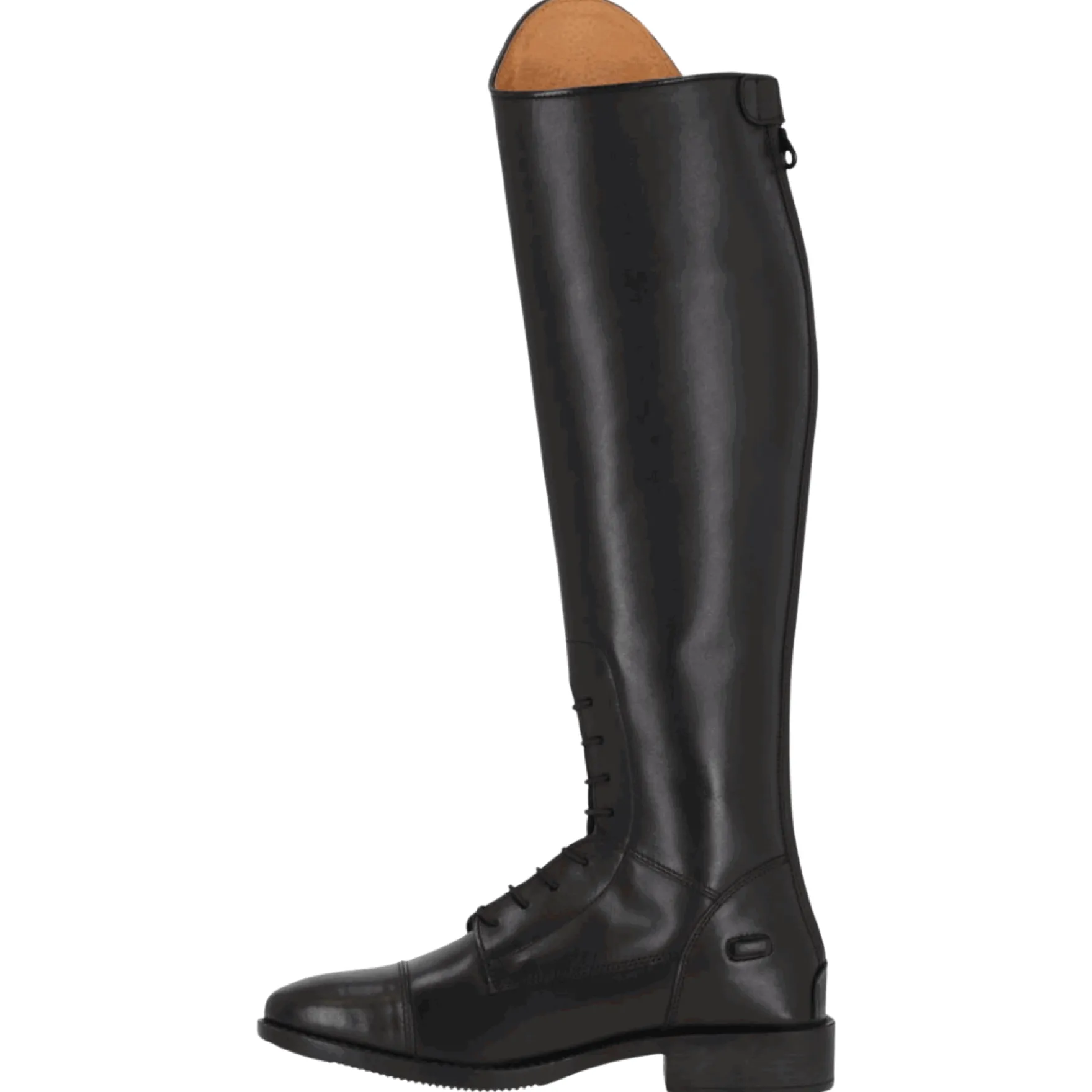 Reitstiefel Sasha Adult, Lederreitstiefel, Damen, Schwarz