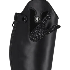 Reitstiefel Sasha Adult, Lederreitstiefel, Damen, Schwarz