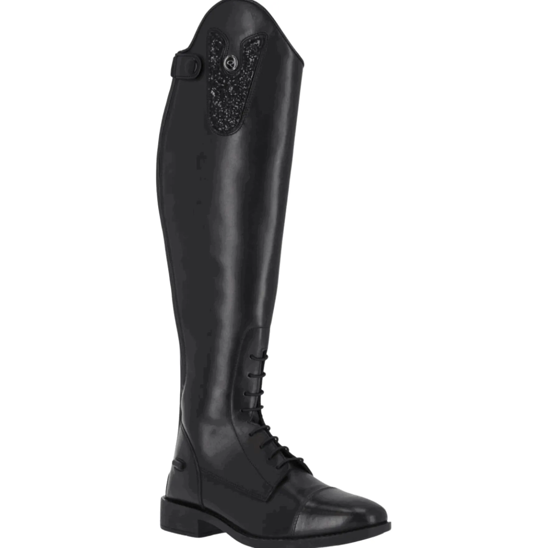 Reitstiefel Sasha Adult, Lederreitstiefel, Damen, Schwarz