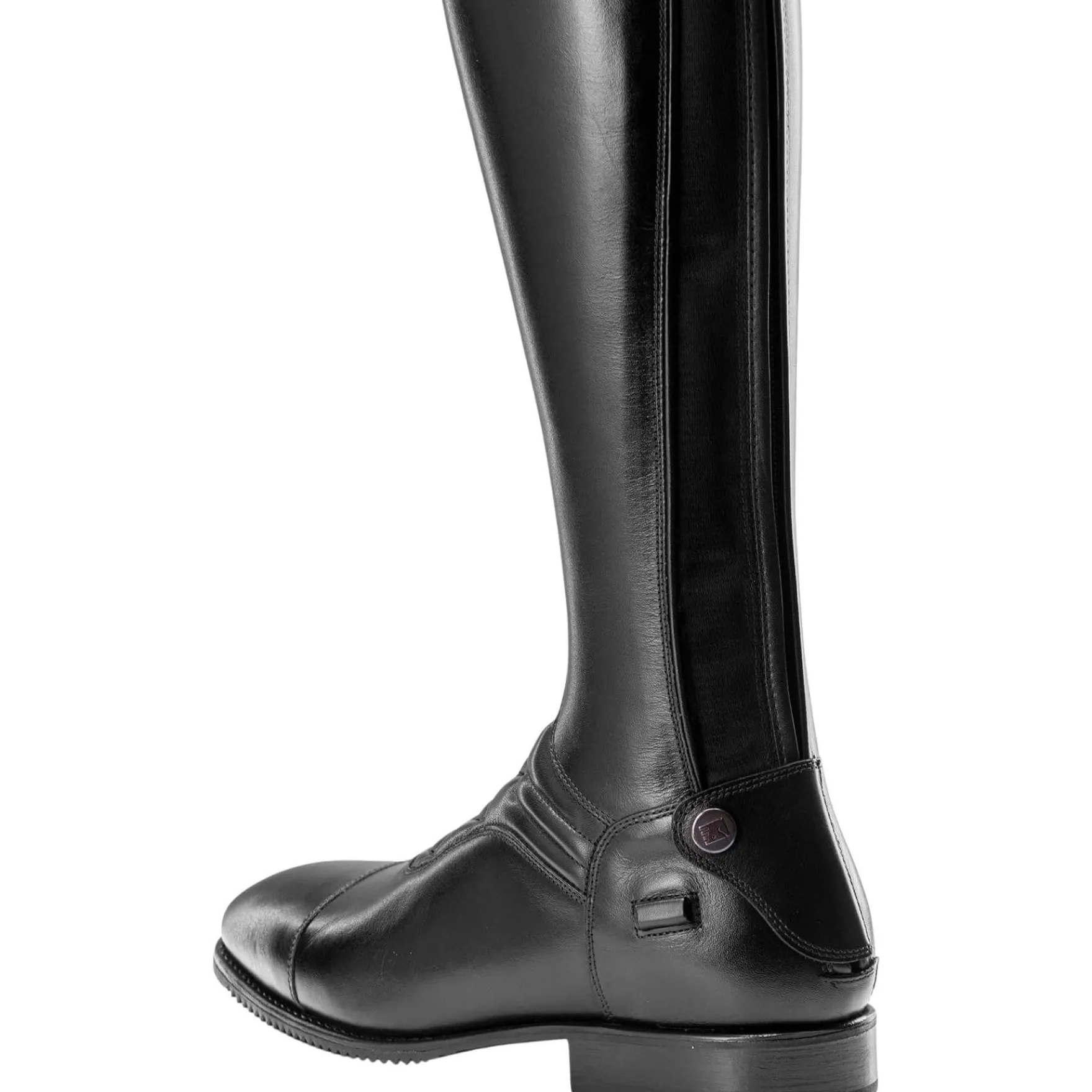 Reitstiefel Volare D09, Lederreitstiefel, Damen, Herren, Pisa Black