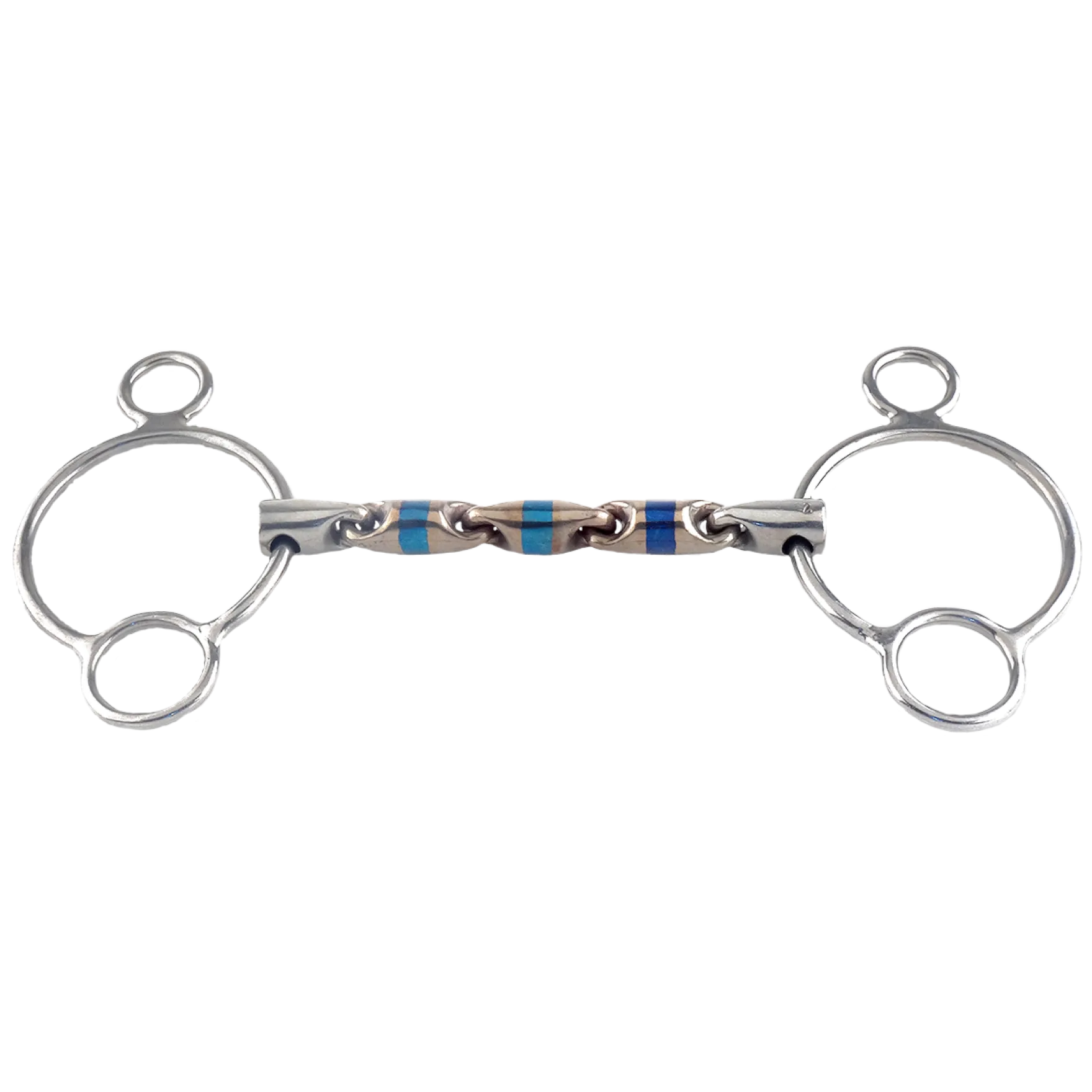 2,5-Ring Gebiss, Waterford, Sweet Iron, 16 mm