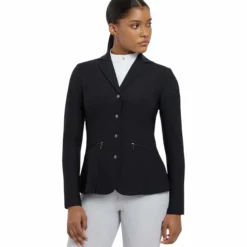 Sakko Damen Jessica Mesh Show Jacket, Turniersakko, Turnierjacket