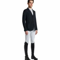 Sakko Herren R-EVO Light Tech Knit Zip, Turniersakko, Turnierjacket, UV-Schutz