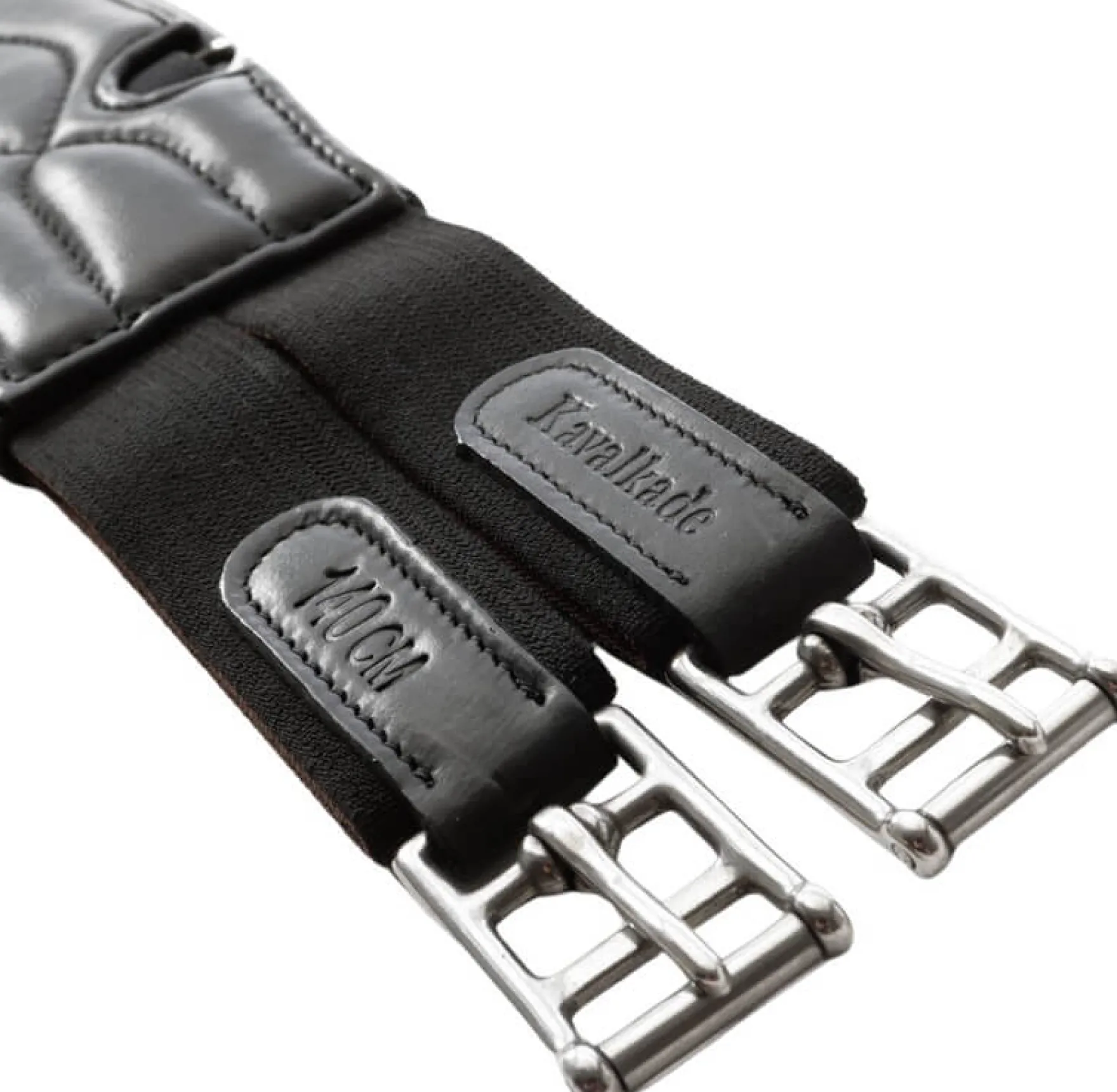 Sattelgurt Comfort, Softleder, mit Elast