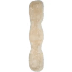 Sattelgurt Eco Wool, Kurzgurt, Leder, Kunstfell