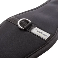 Sattelgurt Memory Foam mit Elast, Kurzgurt, Dressurgurt, Stoff
